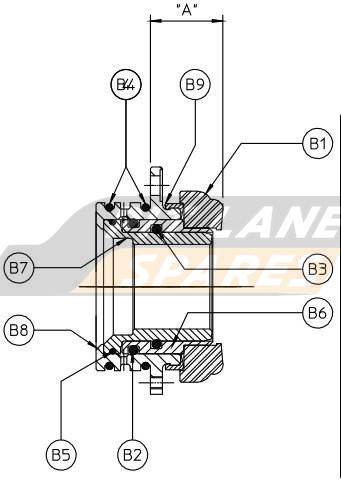 SLAVE CYLINDER ASSY Diagram